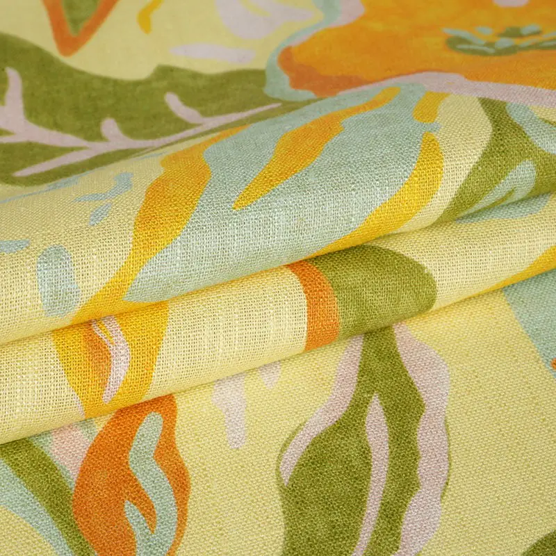 Kain Cetak Inkjet Digital Linen Bernapas