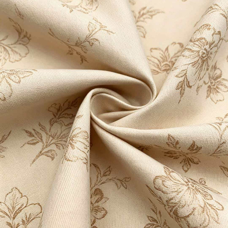 100% Katun Kain Tenun Polos